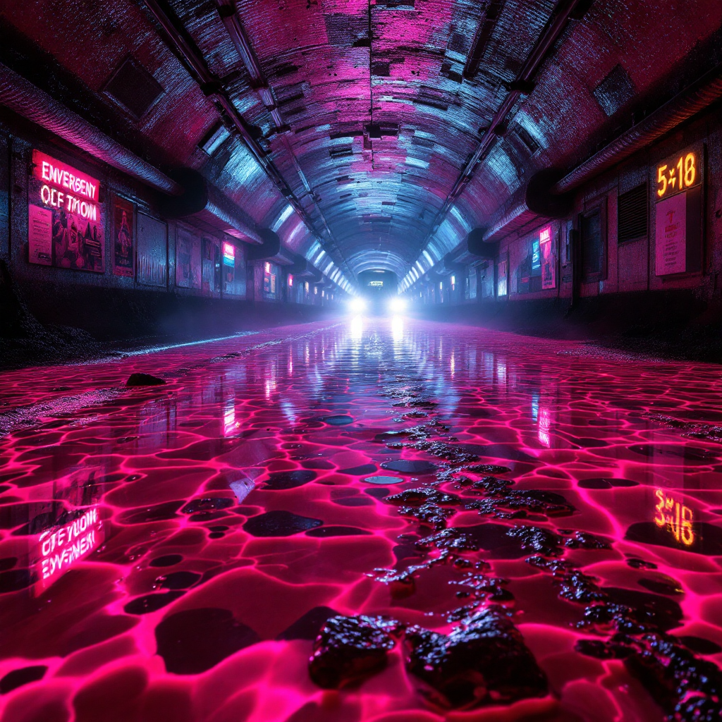 Neon Tunnel